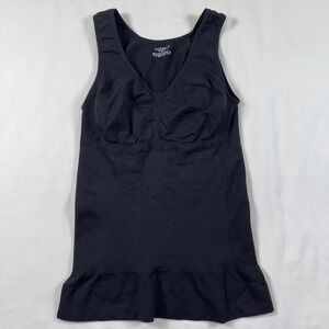 Womens Slimming Tank Top Medium Tummy Control Cami Shaper Built In Bra‎ Shaping